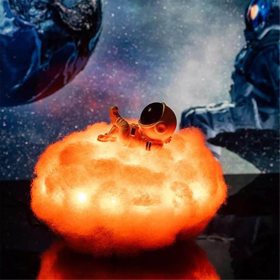 Shop 3D Astro Cloud Lamp (Remote Controlled) - Goodlifebean Plushie | Stuffed Animal