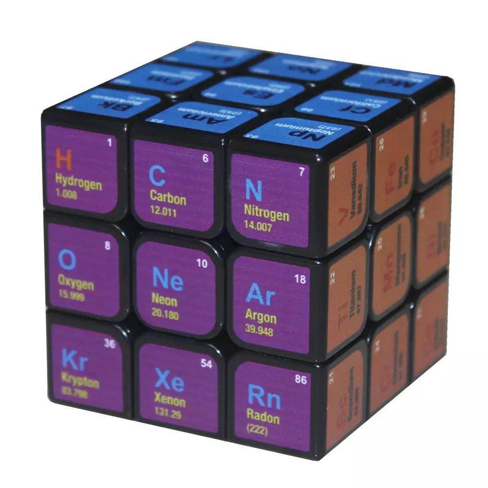 Shop Rubik’s Cube Periodic Table - Goodlifebean Plushie | Stuffed Animal