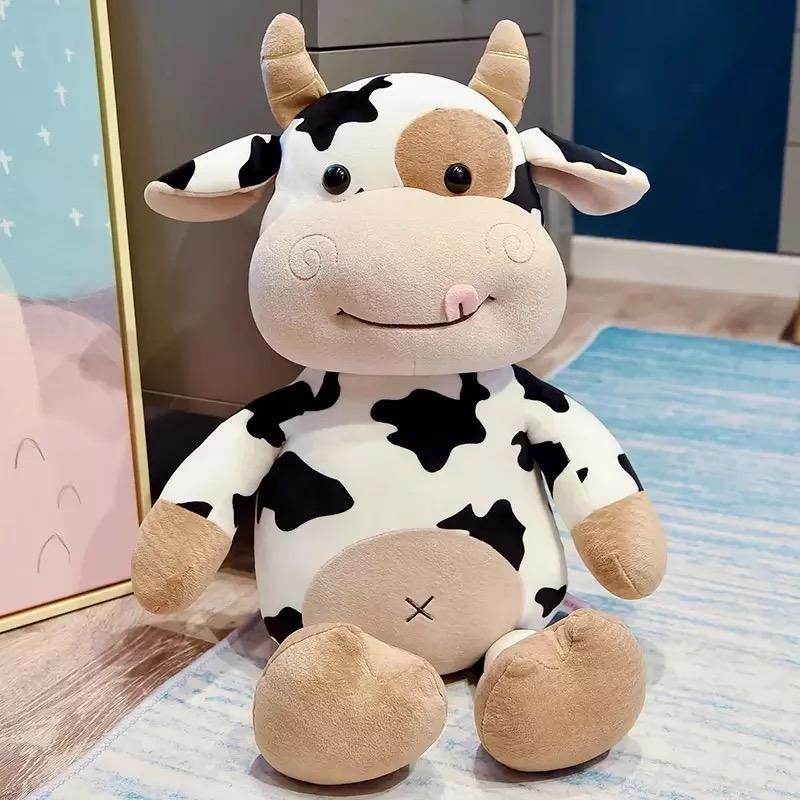 Shop Cali the Stuffed Cow Plush - Goodlifebean Plushie | Stuffed Animal