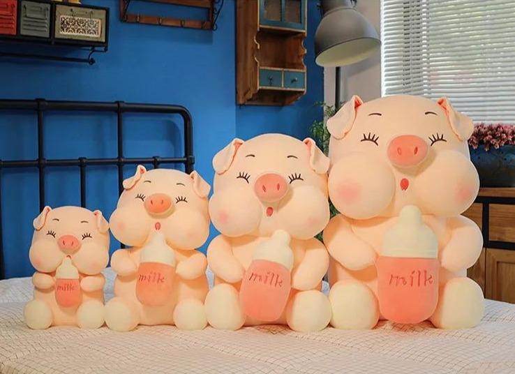 Shop Giant Baby Piggy Stuffed Plush - Goodlifebean Plushie | Stuffed Animal