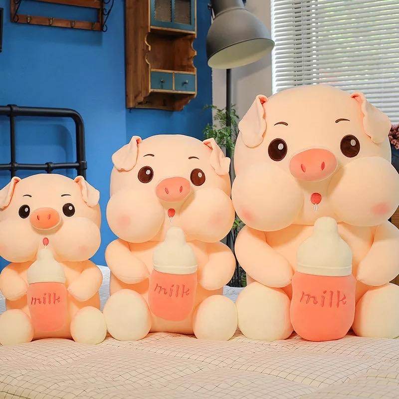 Shop Giant Baby Piggy Stuffed Plush - Goodlifebean Plushie | Stuffed Animal