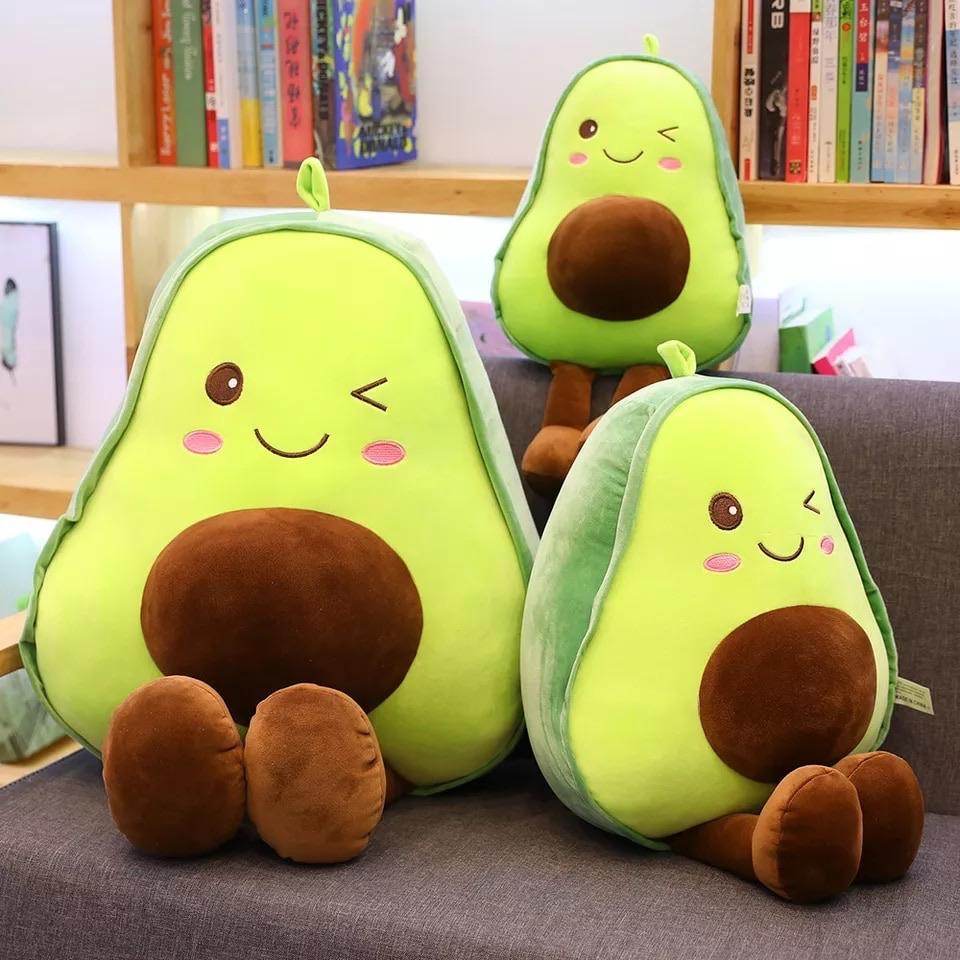 Shop Stuffed Winky Avocado Plush - Goodlifebean Plushie | Stuffed Animal
