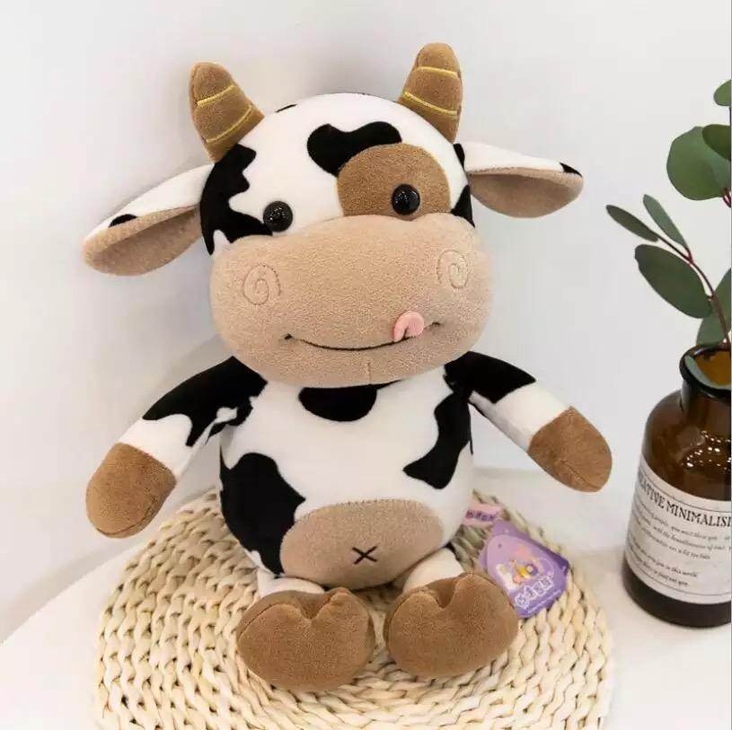 Shop Cali the Stuffed Cow Plush - Goodlifebean Plushie | Stuffed Animal