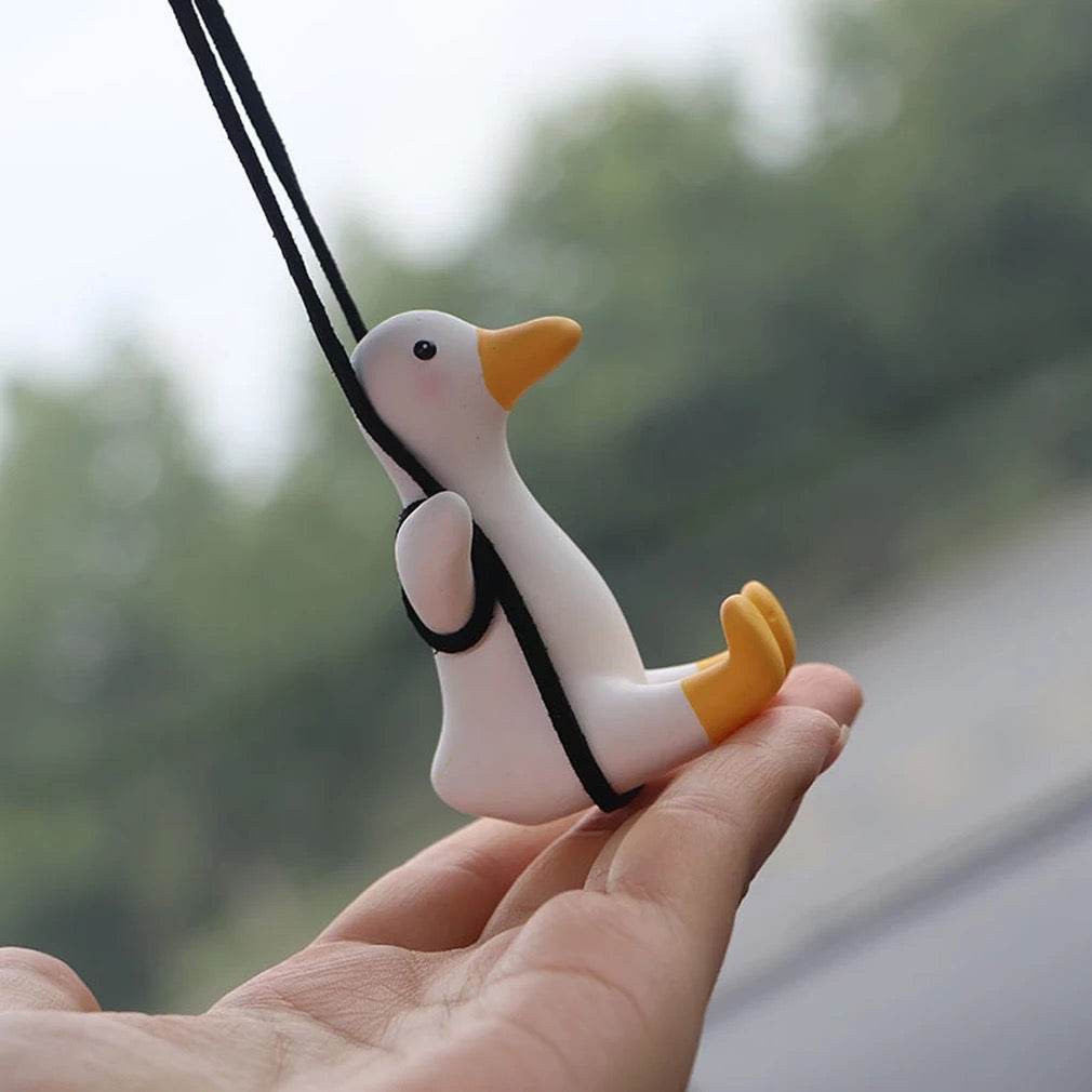 Shop Swinging Car Duck - Goodlifebean Plushie | Stuffed Animal