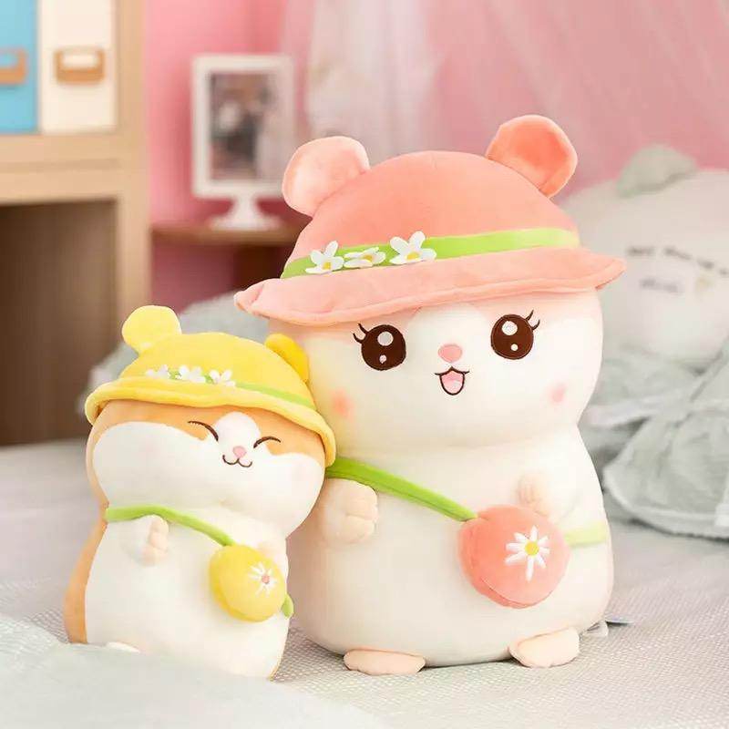 Shop Giant Kawaii Stuffed Hamster Plush - Goodlifebean Plushie | Stuffed Animal