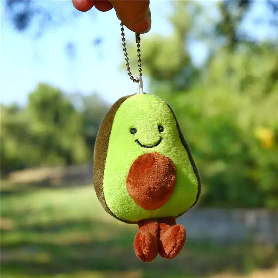Shop Plush Avocado Keychain - Goodlifebean Plushie | Stuffed Animal