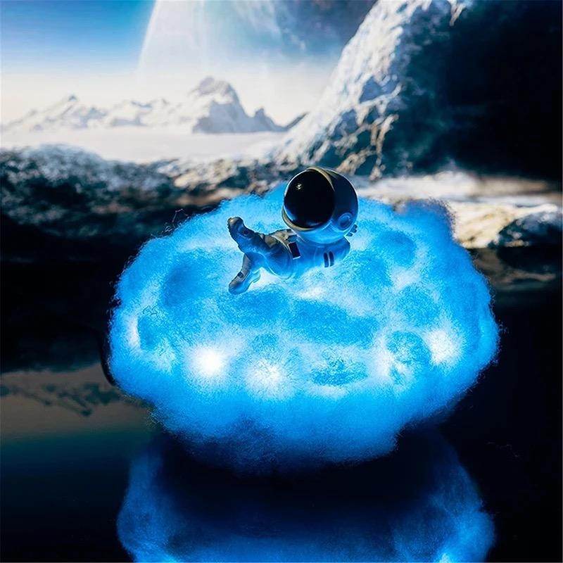 Shop 3D Astro Cloud Lamp (Remote Controlled) - Goodlifebean Plushie | Stuffed Animal