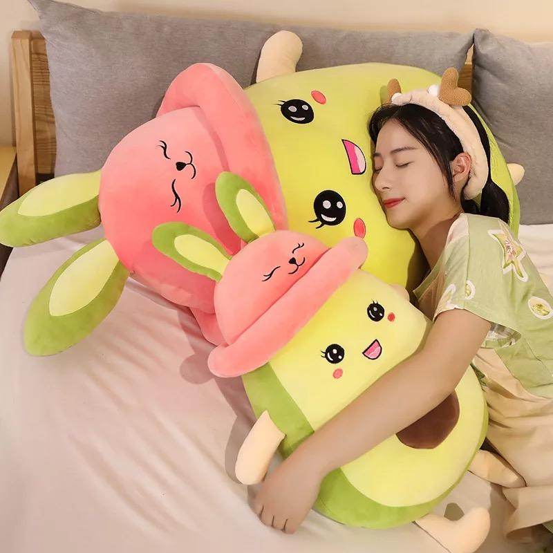 Shop Giant Squishy Avocado Plush - Goodlifebean Plushie | Stuffed Animal