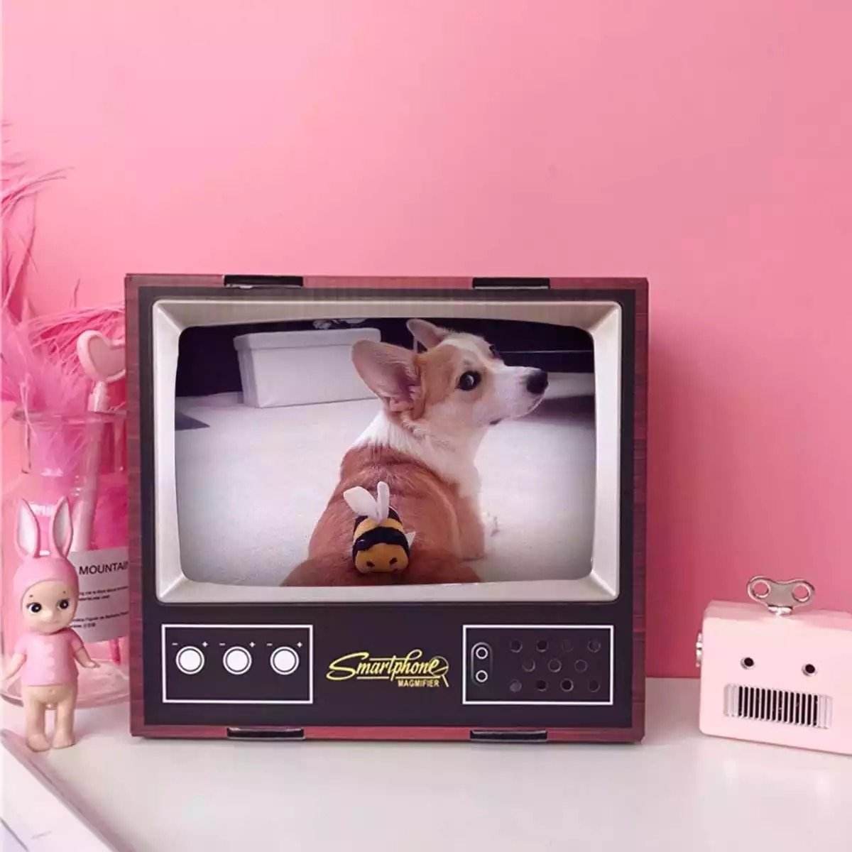 Shop Retro TV Phone Magnifier - Goodlifebean Plushie | Stuffed Animal