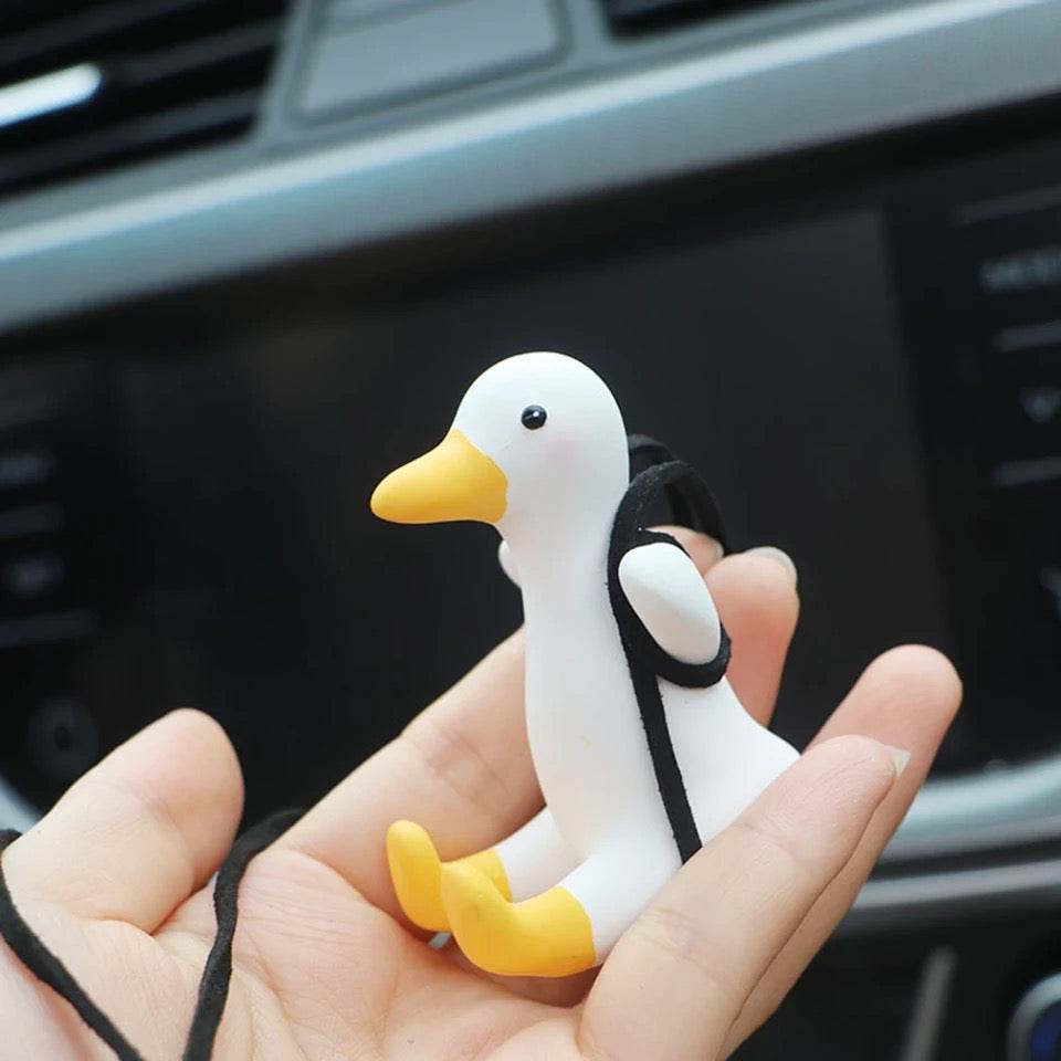Shop Swinging Car Duck - Goodlifebean Plushie | Stuffed Animal