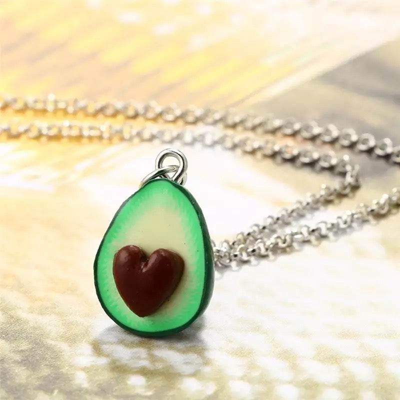 Shop BFF Avocado Halves Necklace - Goodlifebean Plushie | Stuffed Animal