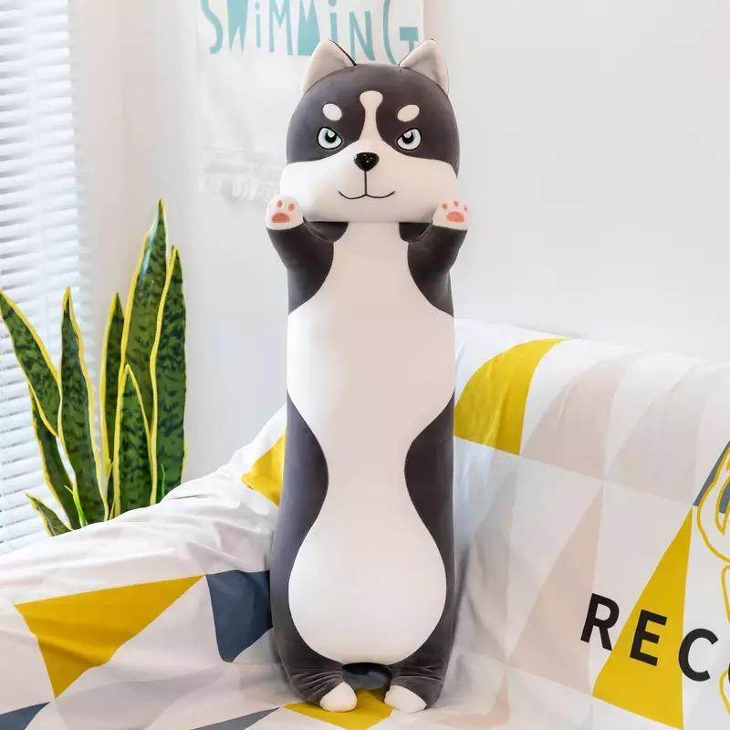Shop Giant Husky Dog Plush Stuffed Toy - Goodlifebean Plushie | Stuffed Animal