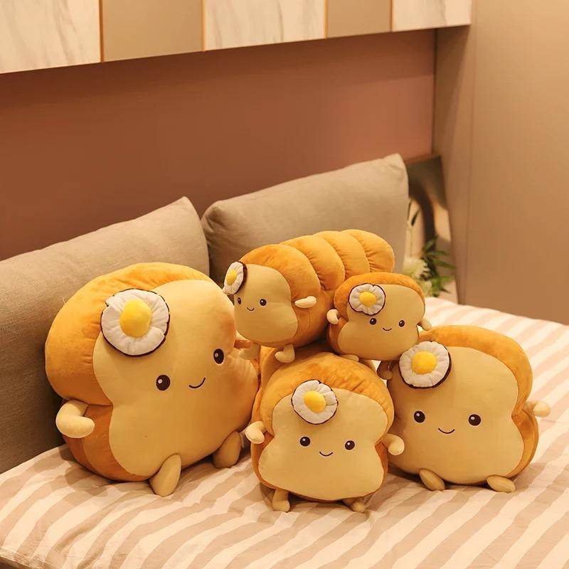 Shop Lola The Loaf: Kawaii Bread Load Plushie - Goodlifebean Plushie | Stuffed Animal