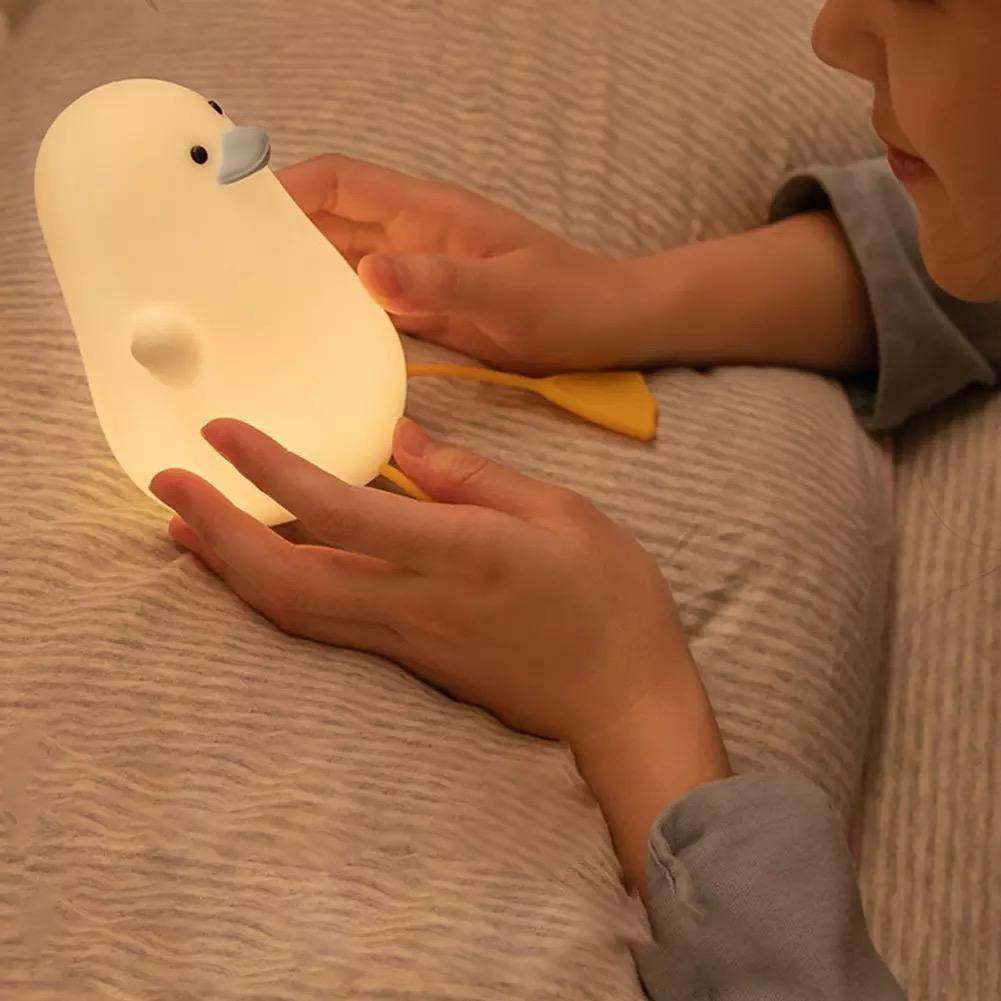 Shop LED Ducky Night Lamp/Light - Goodlifebean Plushie | Stuffed Animal