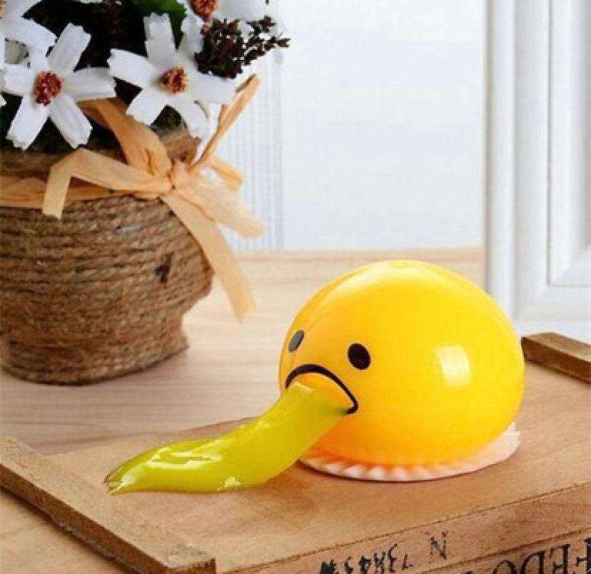 Shop Vomit Egg Squishy - Goodlifebean Plushie | Stuffed Animal