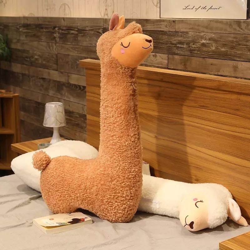 Shop Giant Stuffed Llama Stress Relief Plush - Goodlifebean Plushie | Stuffed Animal