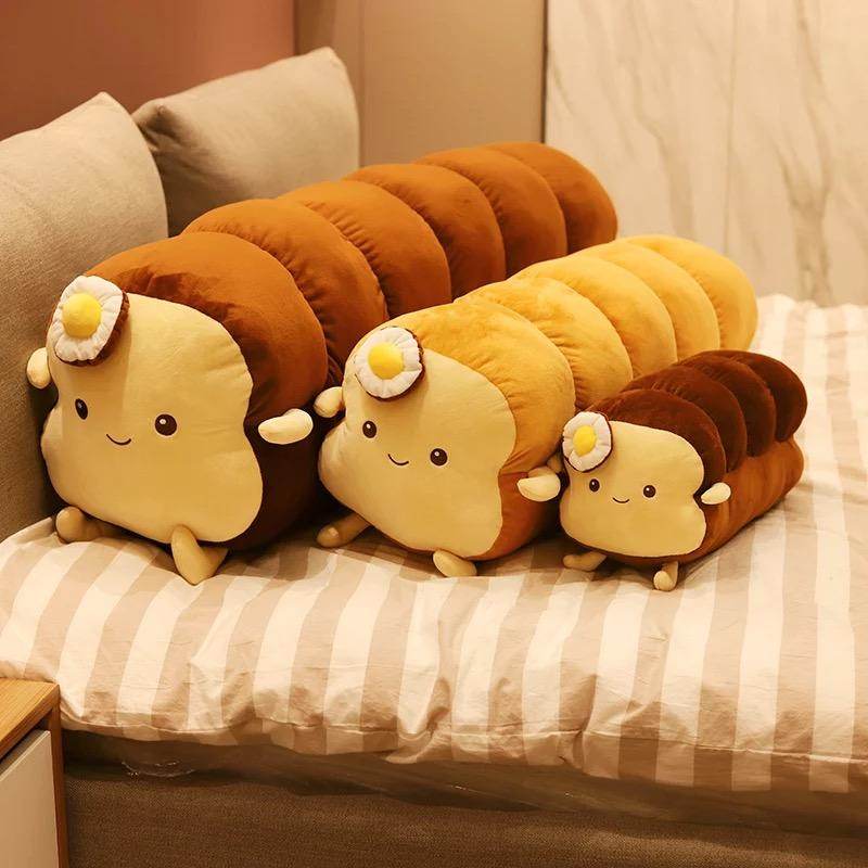Shop Lola The Loaf: Kawaii Bread Load Plushie - Goodlifebean Plushie | Stuffed Animal