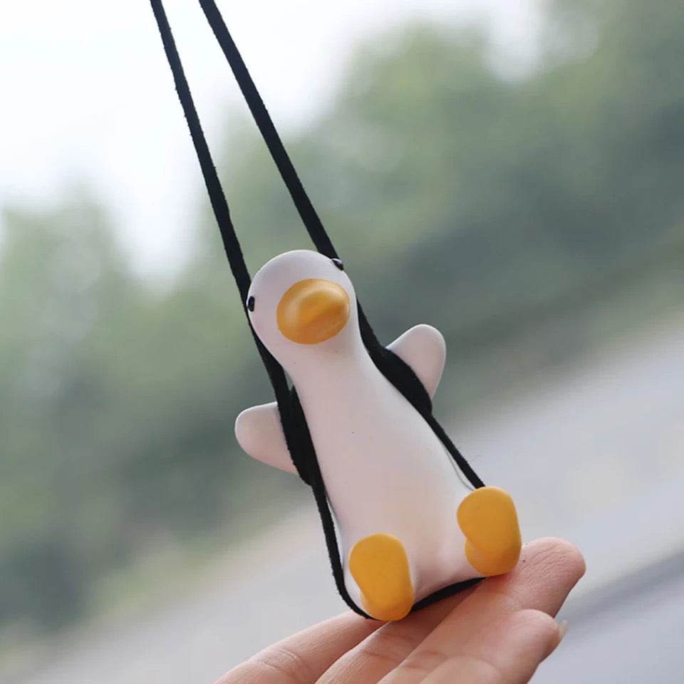 Shop Swinging Car Duck - Goodlifebean Plushie | Stuffed Animal
