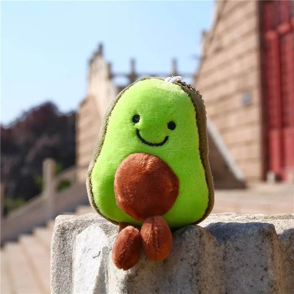 Shop Plush Avocado Keychain - Goodlifebean Plushie | Stuffed Animal