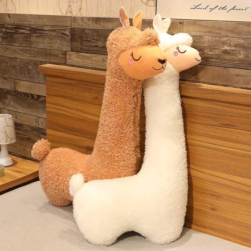 Shop Giant Stuffed Llama Stress Relief Plush - Goodlifebean Plushie | Stuffed Animal