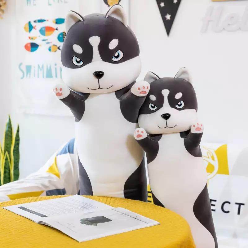 Shop Giant Husky Dog Plush Stuffed Toy - Goodlifebean Plushie | Stuffed Animal