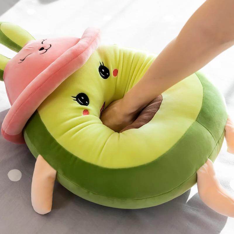 Shop Giant Squishy Avocado Plush - Goodlifebean Plushie | Stuffed Animal