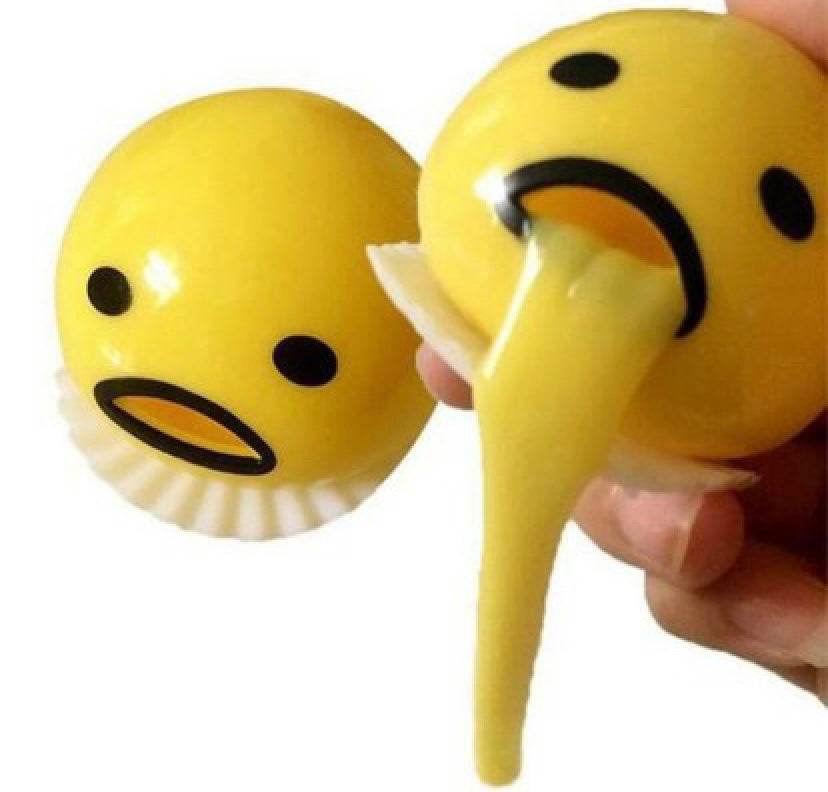 Shop Vomit Egg Squishy - Goodlifebean Plushie | Stuffed Animal