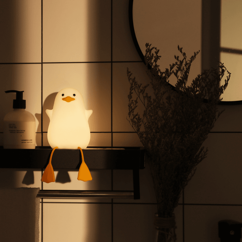 Shop LED Ducky Night Lamp/Light - Goodlifebean Plushie | Stuffed Animal