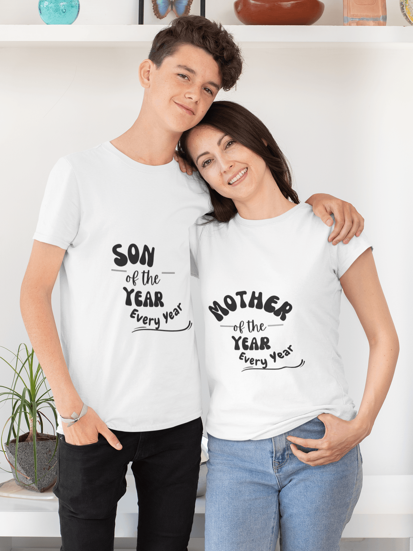 Shop Mother of the Year Tee for Mom - Goodlifebean Plushie | Stuffed Animal