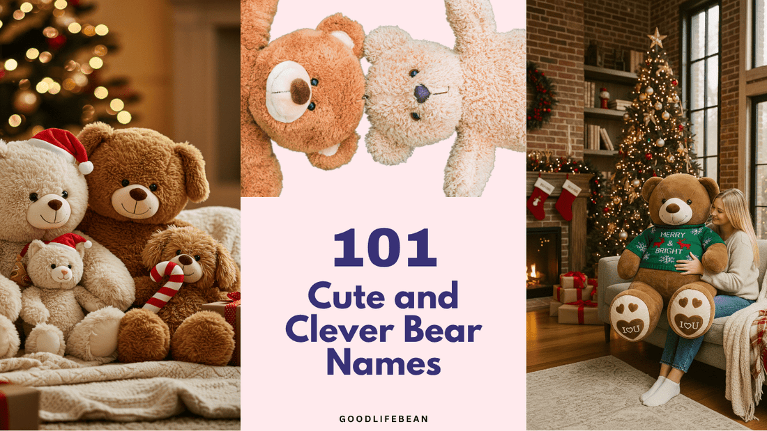 Got a Teddy Bear for Christmas? 101 Adorable (and Hilariously Clever) Name Ideas You’ll Actually Love - Goodlifebean