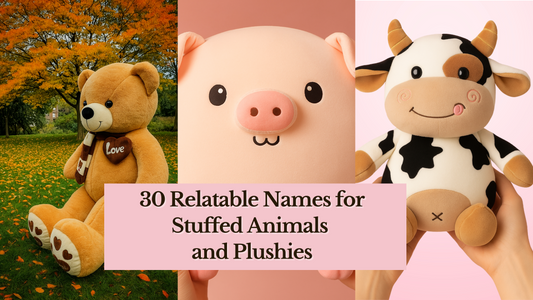 30 Relatable Names for Stuffed Animals and Plushies | Goodlifebean
