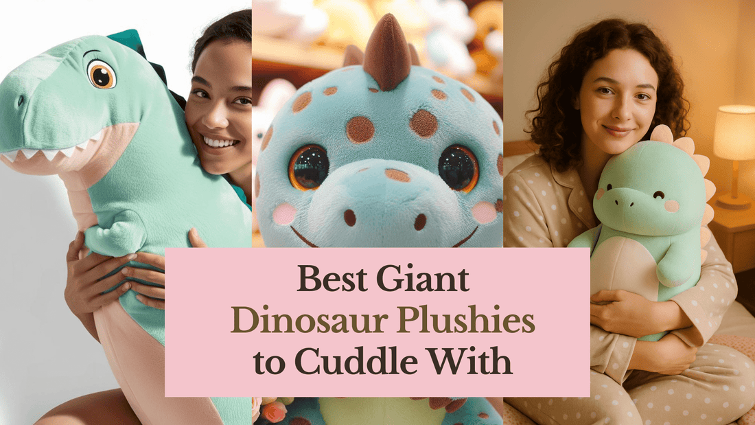 Best Giant Dinosaur Plushies to Cuddle With (Ranked by Softness) - Goodlifebean