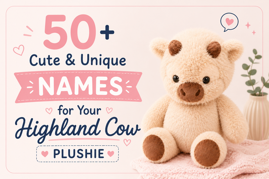 50+ Cute & Unique Names for Your Highland Cow Plushie