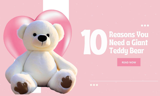 Giant Teddy bear 6ft | White Giant Teddy bear