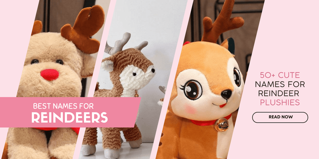 50+ Cute & Creative Names for Your Reindeer Plushies (With Meanings) - Goodlifebean