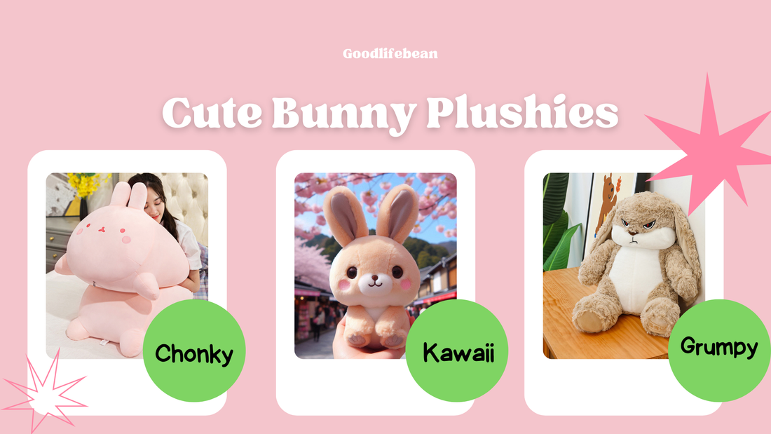 Bunny Plushie | Rabbit Plushie | Stuffed Animal Rabbit Bunny Plush