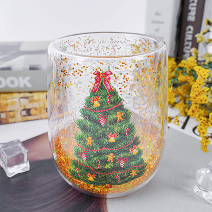 SnowDay Christmas Mug: Insulated Holiday Mug