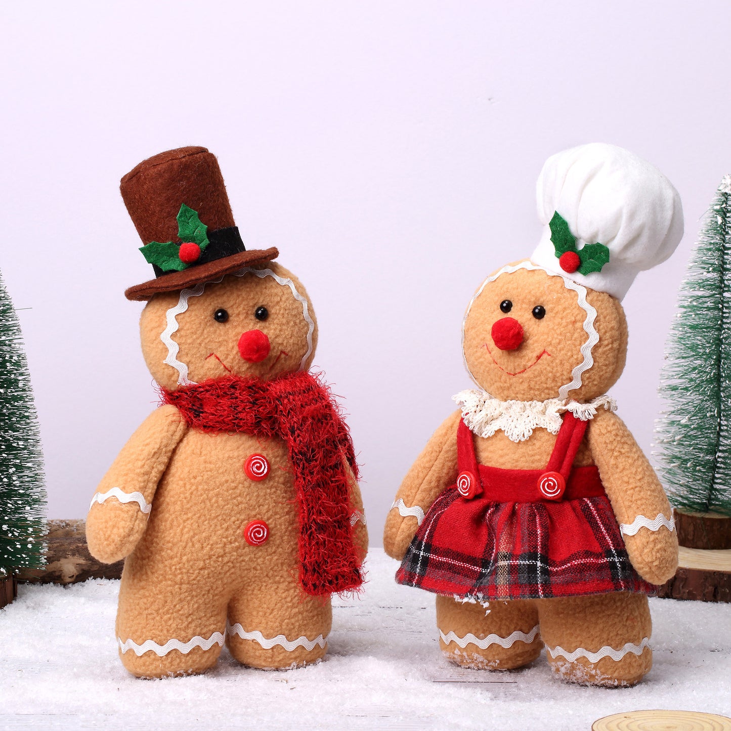 Shop Mr and Mrs Gingerbread Man - Goodlifebean Black Friday Sale | Plushies | Giant Teddy Bear