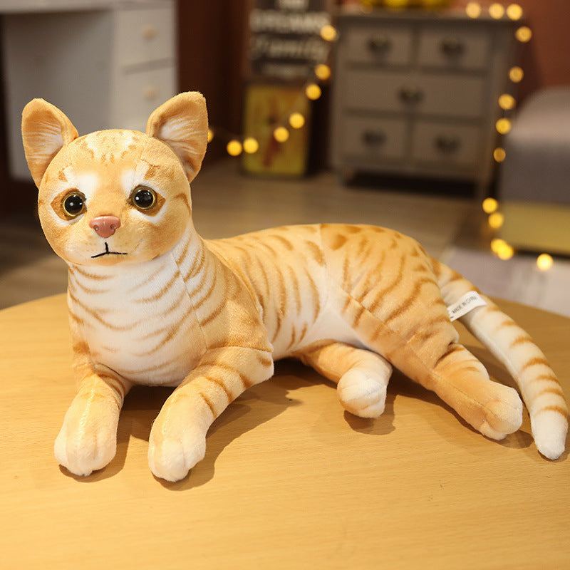 Shop Lifelike Stuffed Cat Plush Toy - Stuffed Animals Goodlifebean Plushies | Stuffed Animals