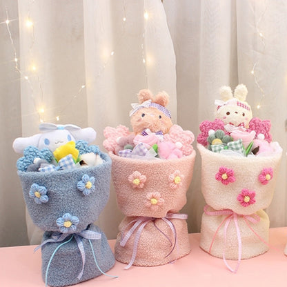 Fluffié: Kawaii Plushie Flower Bouquet