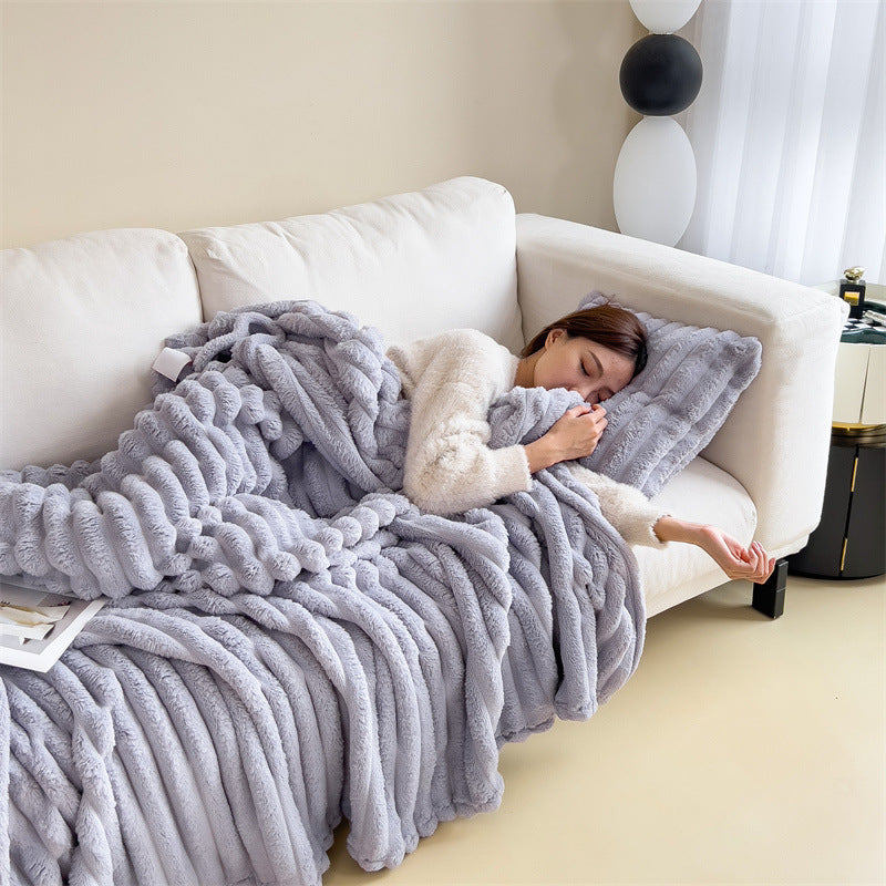 Snuggle Blanket: Luxurious Weighted Winter Blanket