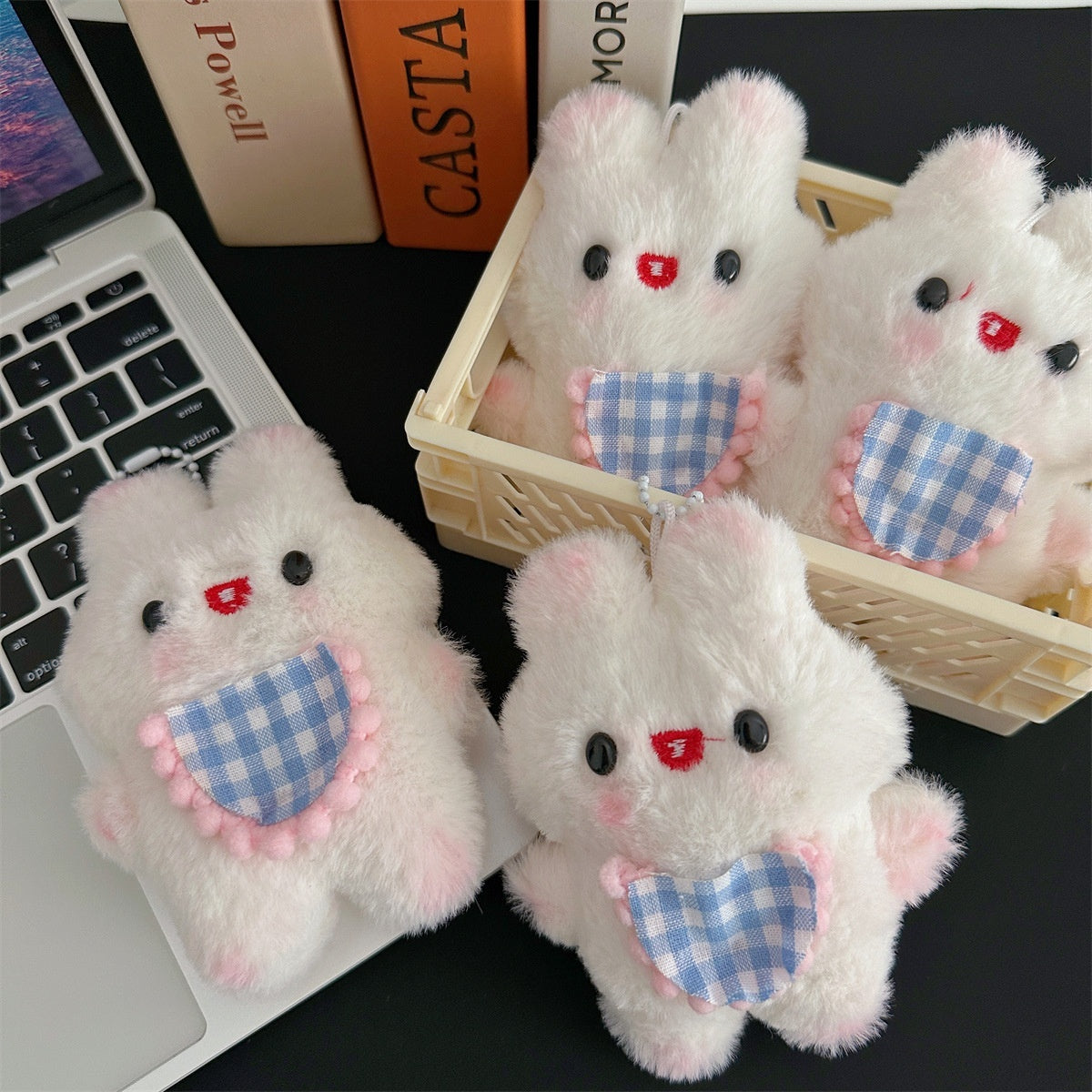 Shop Momo Bean™ – Kawaii Bunny Plushie Keychain Charm | Cute Keychain Plush - Goodlifebean Plushie | Stuffed Animal