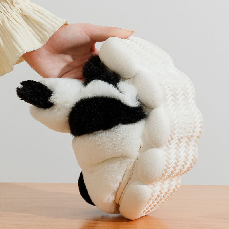 Shop Cute Panda Plush Indoor Warm Slippers - Shoes Goodlifebean Plushies | Stuffed Animals