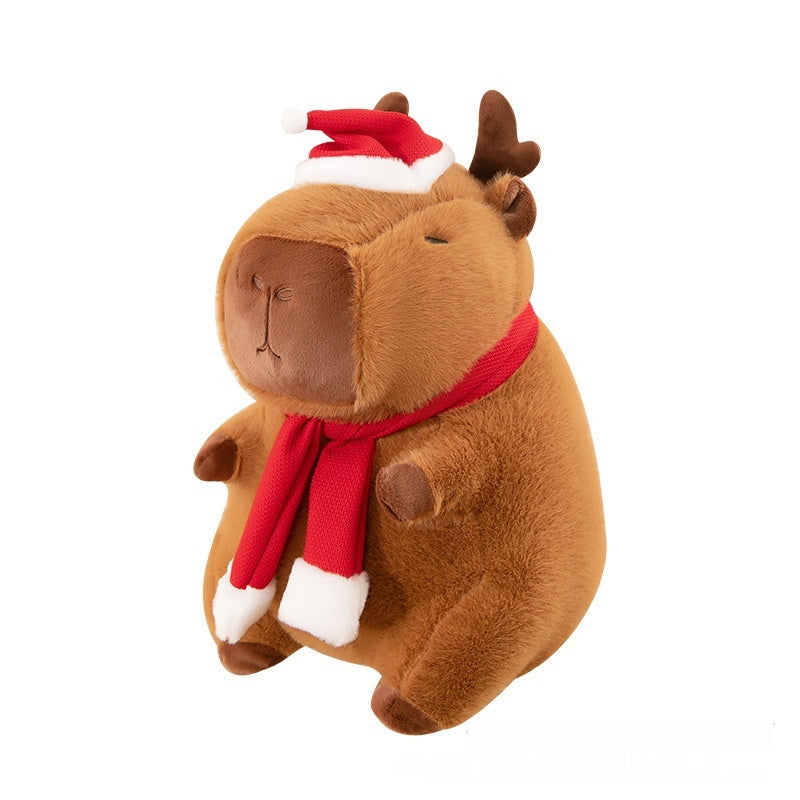 Christmas Capybara Plushie | Stuffed Animal capybara