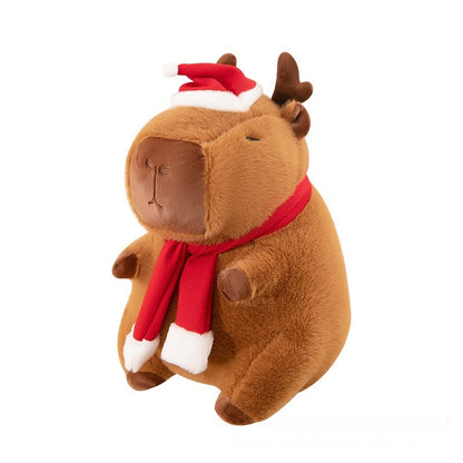 Christmas Capybara Plushie | Stuffed Animal capybara