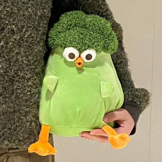 Cute Broccoli Chicken Plushie | Kawaii Plushie