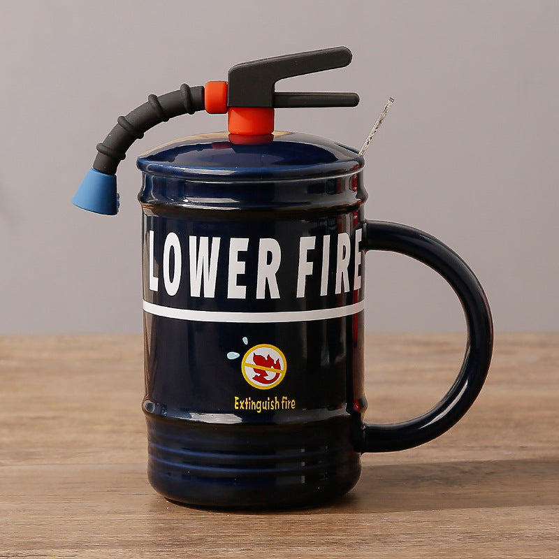 Quirky Fire Extinguisher Mug