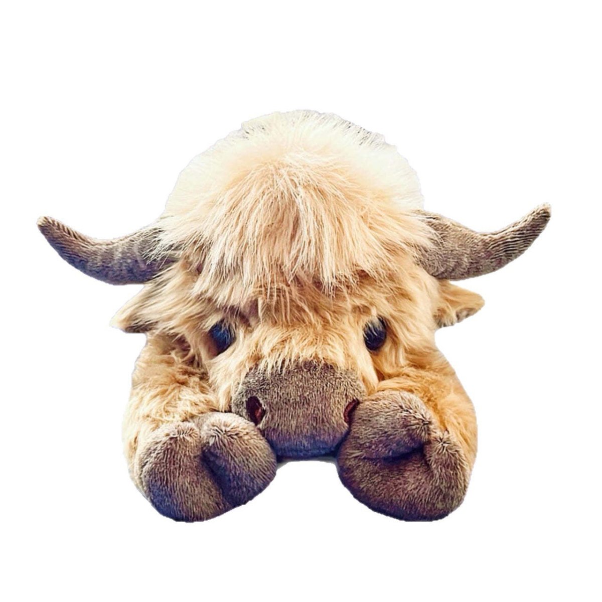 Chubby Highland Cow Plushie - Goodlifebean product_type