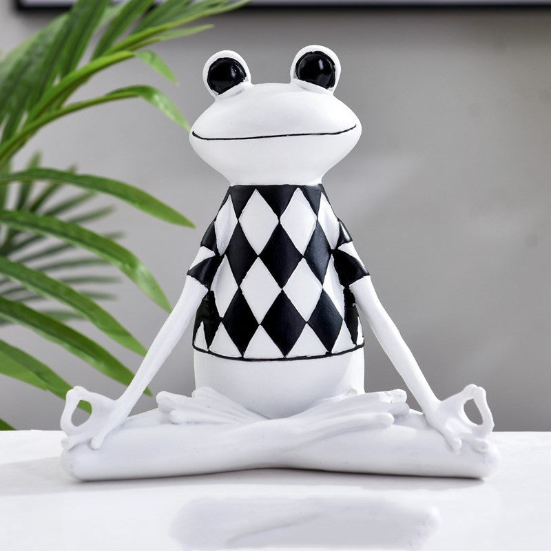 Calming Zen Frog Decor