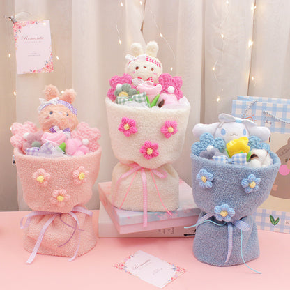 Fluffié: Kawaii Plushie Flower Bouquet